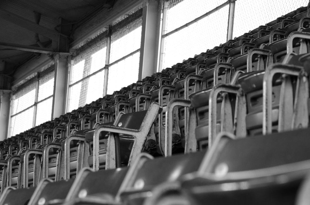 empty bleachers empty bleachers
