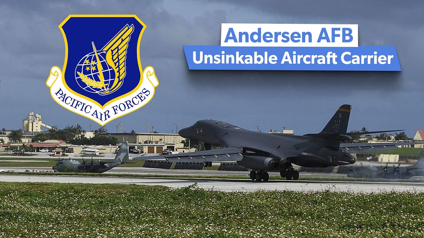 Andersen Air Force Base: The US Air Force's 'Unsinkable Aircraft Carrier'  In Guam
