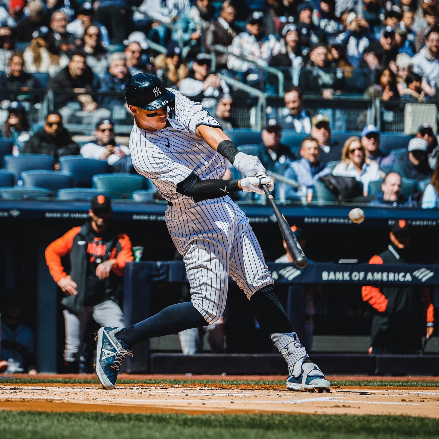 Judge hits a first-inning home run. Judge hits a first-inning home run.