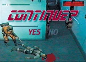 Still from "Metal Gear Solid"