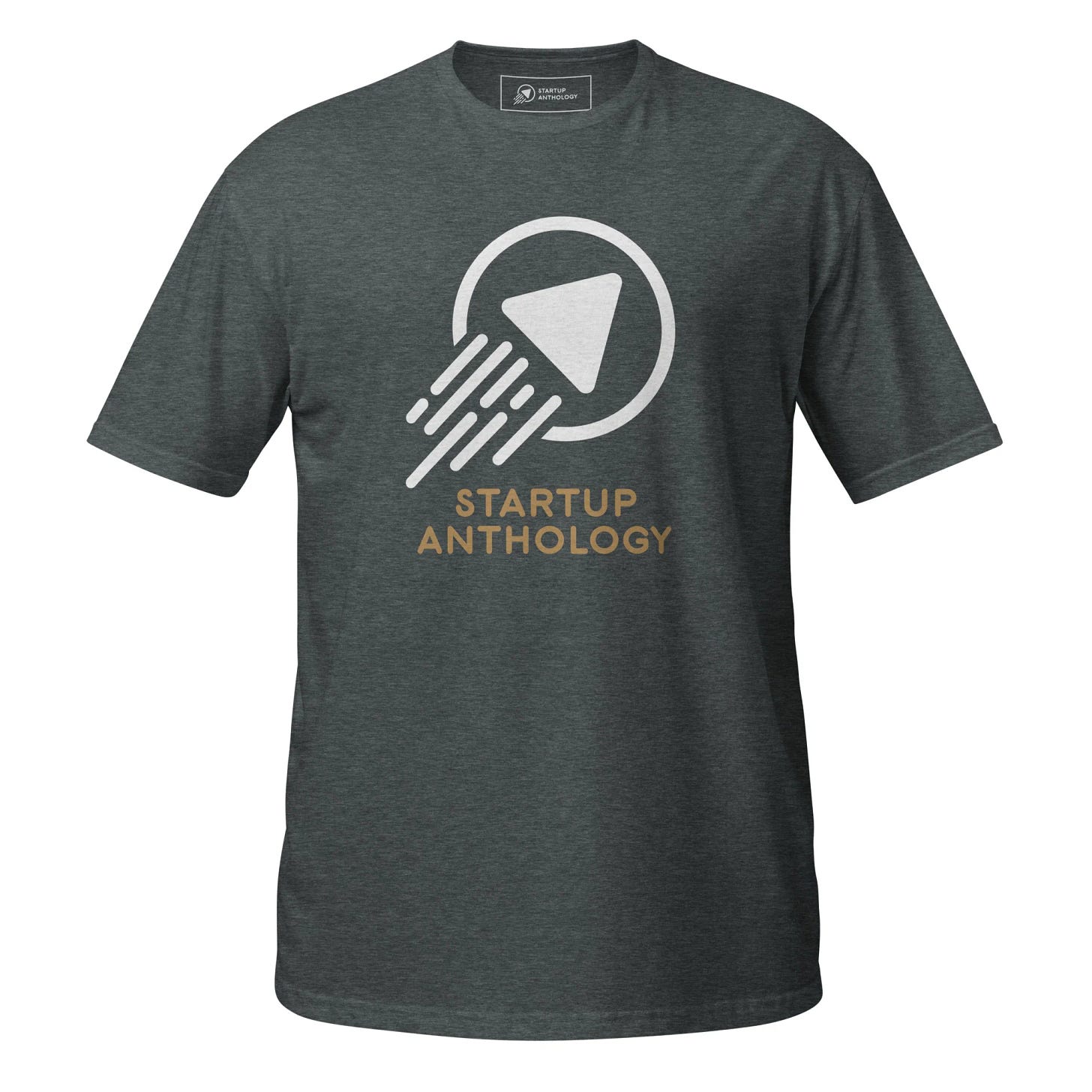 New Startup Anthology Short-Sleeve Unisex T-Shirt startup apparel, entrepreneur merchandise, startup culture clothing, tech startup accessories