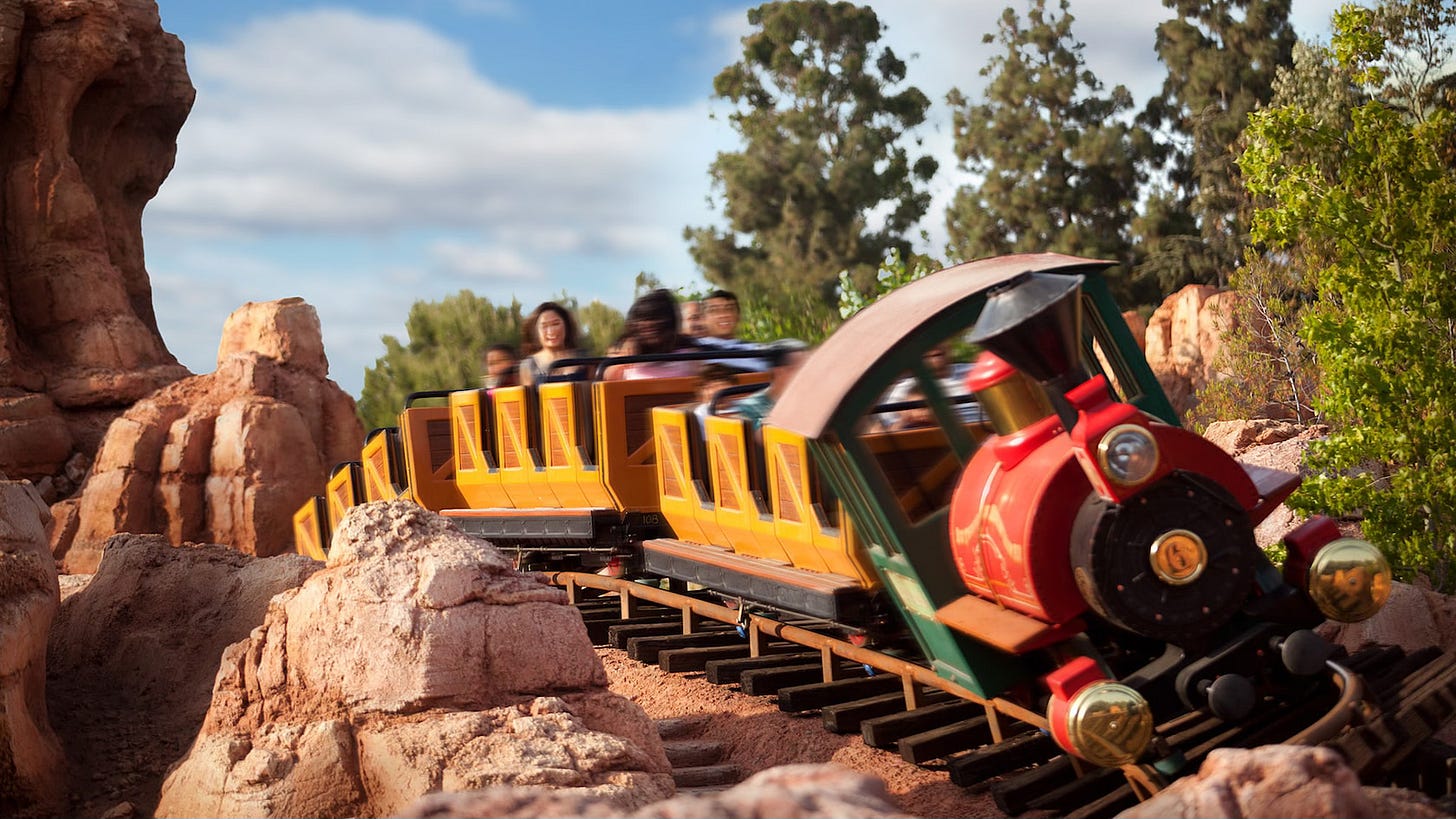 Big Thunder Mountain Railroad Disneyland