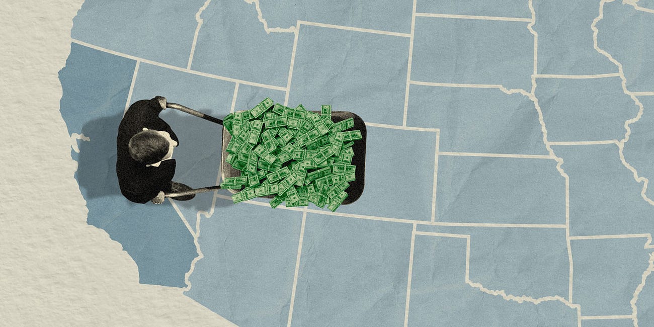 The Great California Wealth Exodus