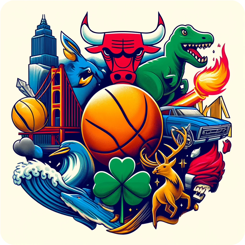 Symbolism in NBA logos