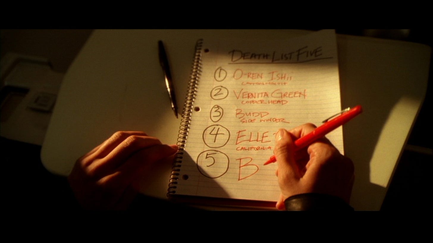 What the film “Kill Bill” teaches us about goal setting and change | The  Masterpiece Mindset