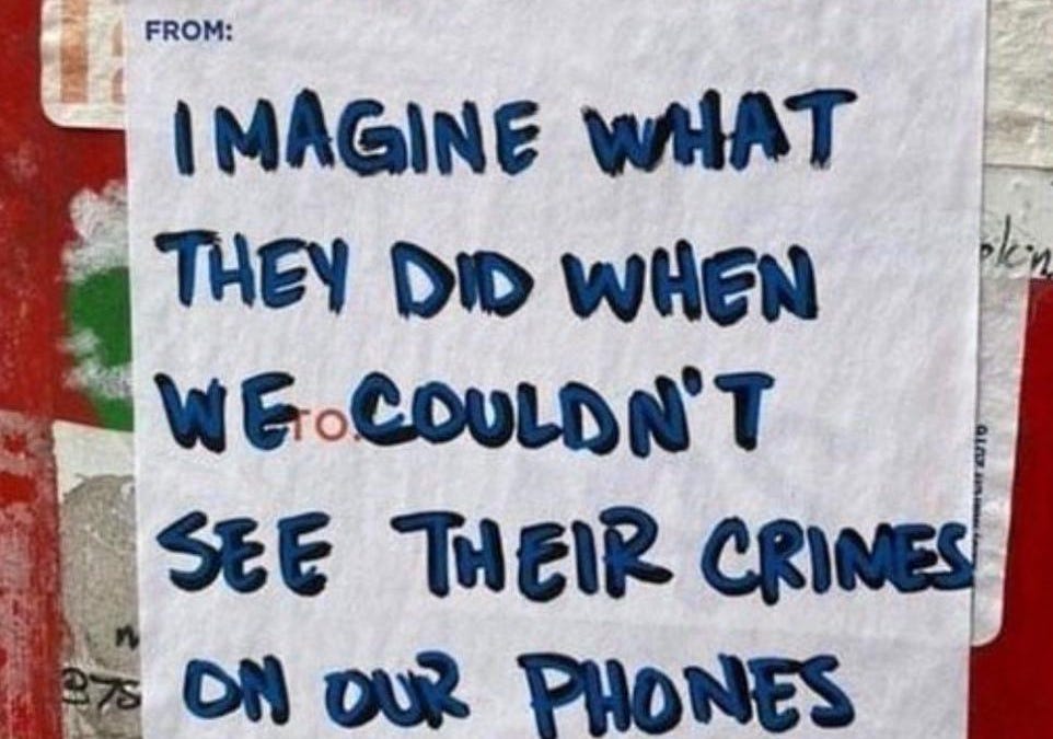 It's not that the world is getting worse, it's that we are finally seeing more of what they hid from us before