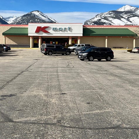 Kmart Hamilton Montana old logo classic Kmart how many kmarts are left
