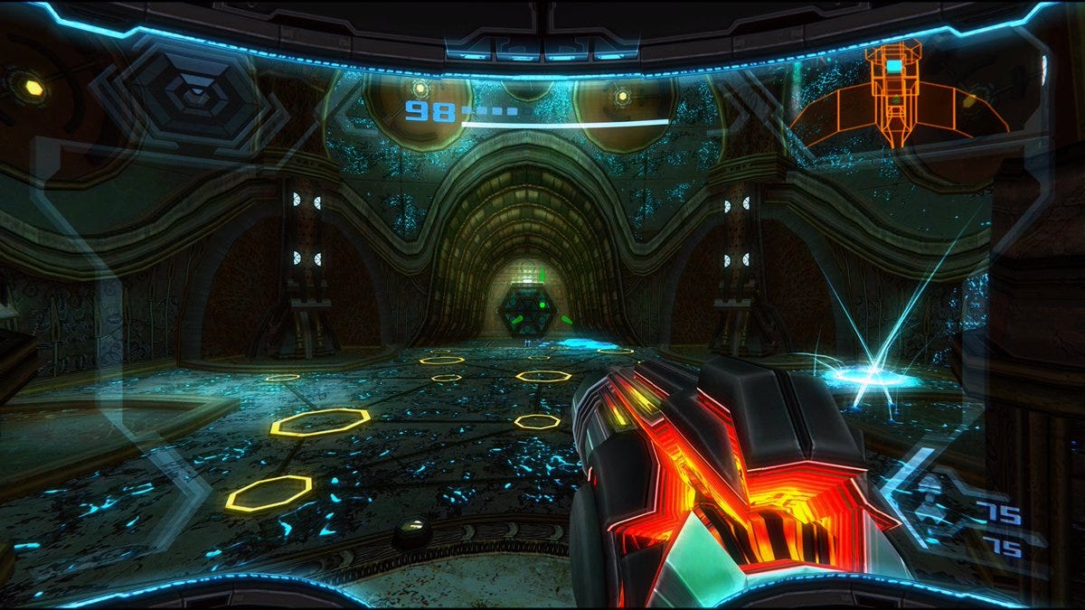 Metroid Prime 3 at 4K with 6x native internal resolution: 3840x3168,  Dolphin PrimeHack + Reshade + HD Gigapixel. #RTX3080Ti #Reshade #Dolphin # MetroidPrime #Metroid