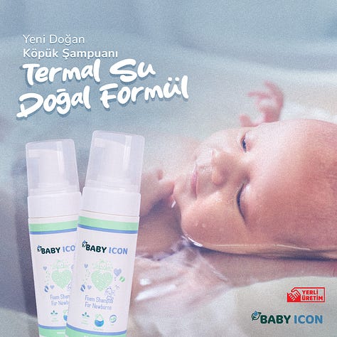Baby Icon Bebek Bakım Ürünleri Sosyal Medya Tasarımları