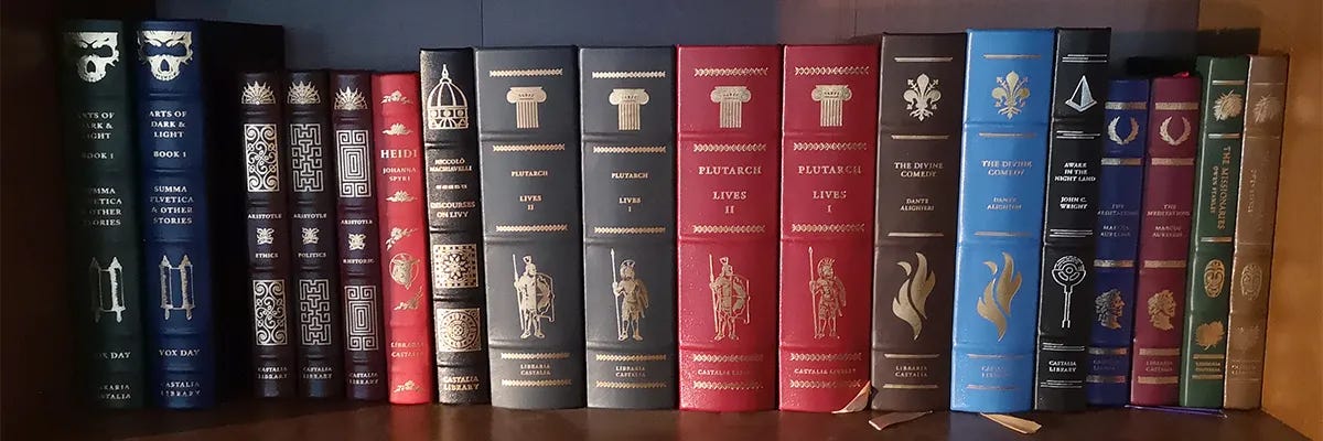 Castalia Library Has Spring Sale For High Quality Leatherbound Books