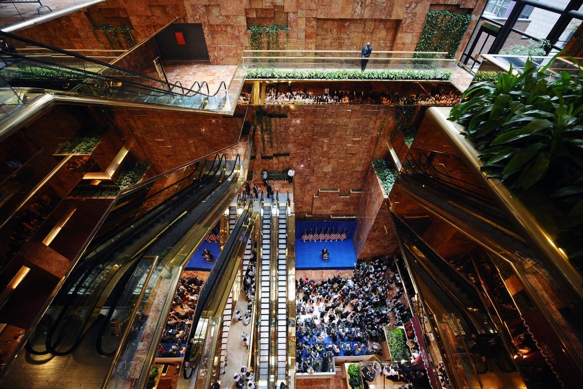 Real estate mogul Donald Trump announces his candidacy for the Republican presidential nomination at Trump Tower in New York City, June 16, 2015. Real estate mogul Donald Trump announces his candidacy for the Republican presidential nomination at Trump Tower in New York City, June 16, 2015.