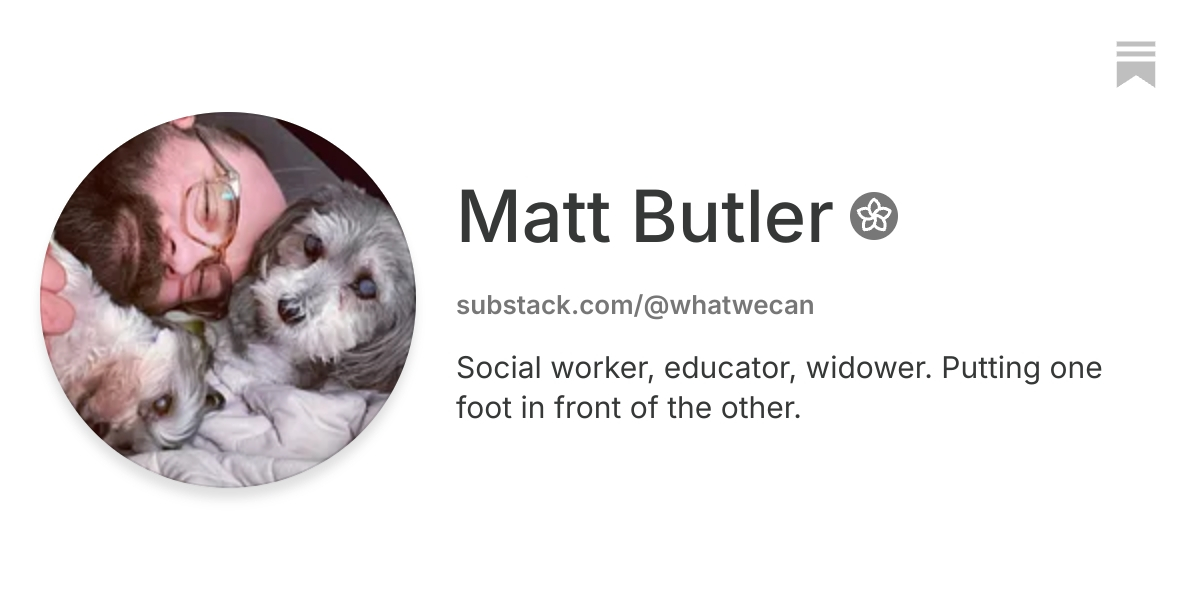 Matt Butler | Substack