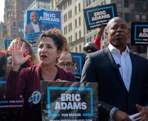 Diane Savino and NYC Mayor Eric Adams