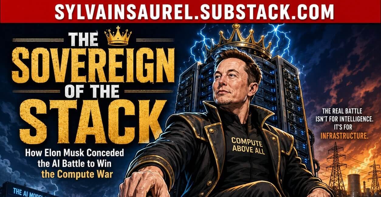The Sovereign of the Stack: How Elon Musk Conceded the AI Battle to Win the Compute War.