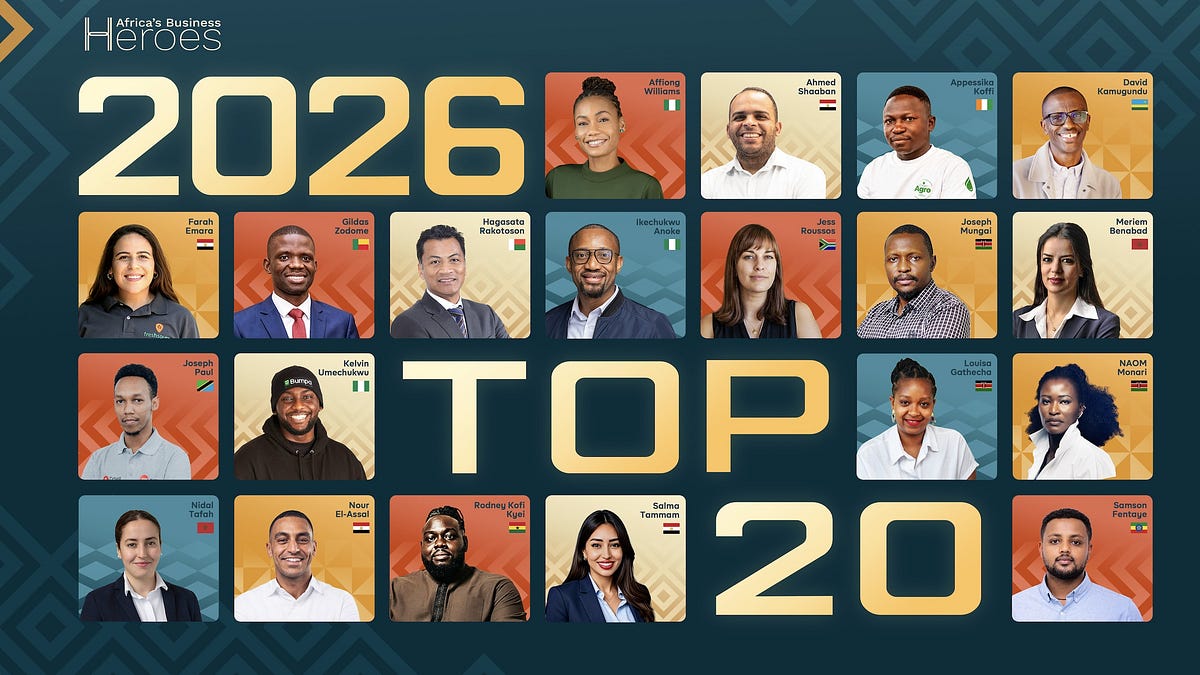Africa’s Business Heroes Announces Top 20 Entrepreneurs Advancing to 2026 Semi-Final in Nairobi