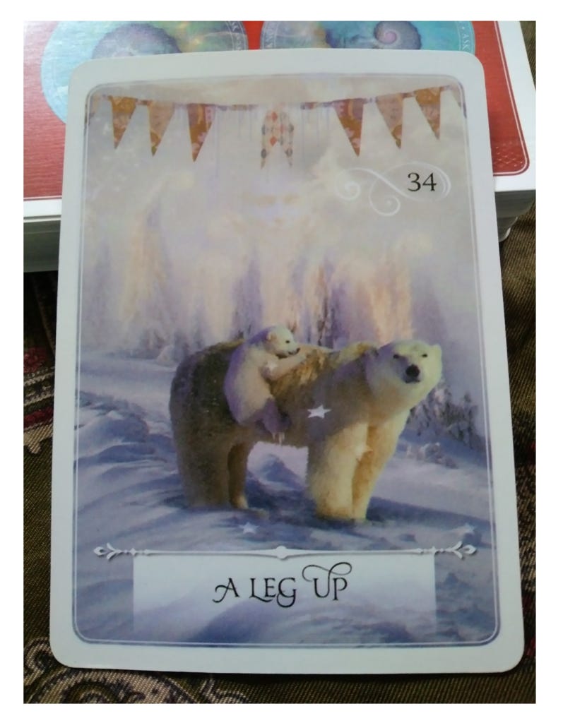 A Message from the Universe - A Leg Up (reversed)