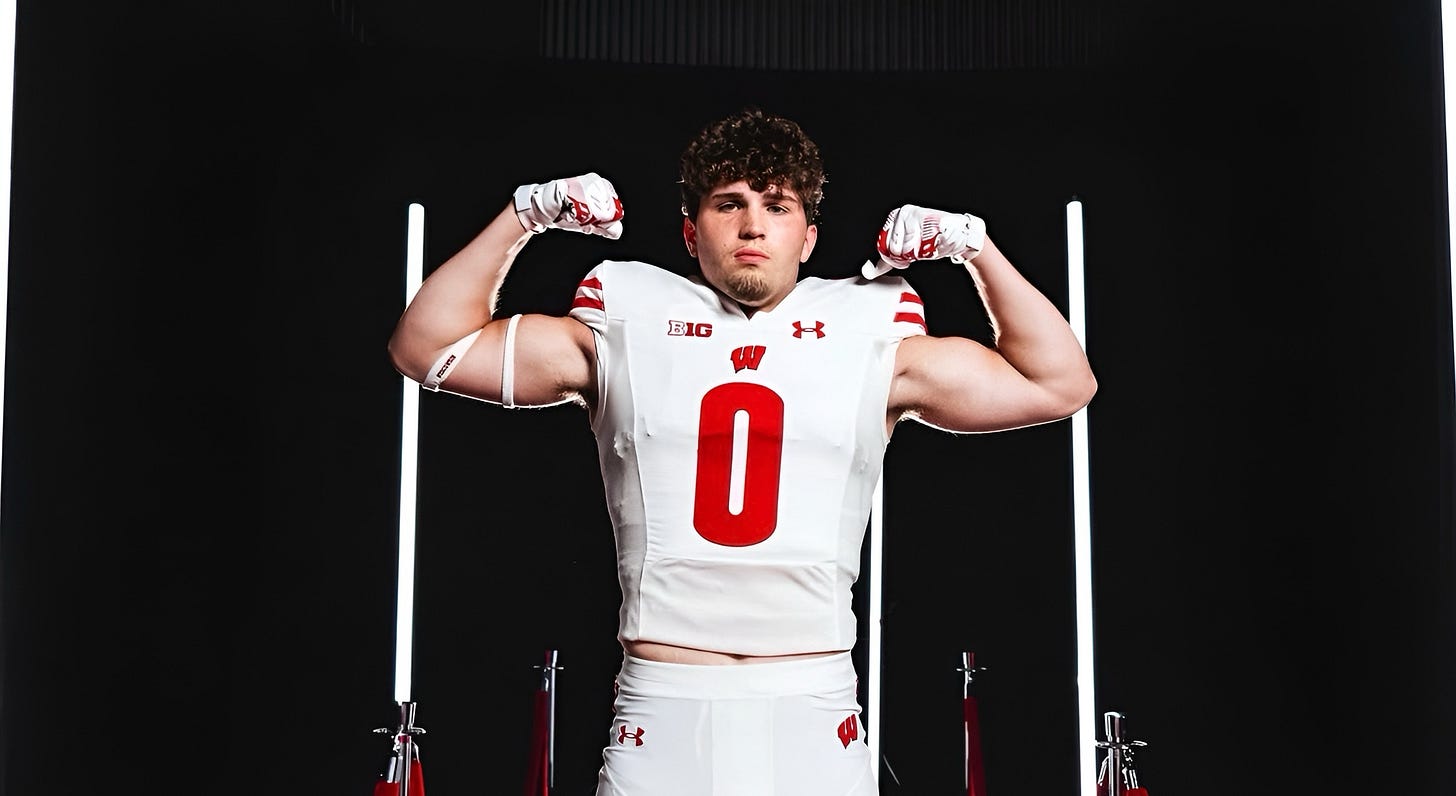 Wisconsin Badgers commit Brody Pfannenstiel Wisconsin Badgers commit Brody Pfannenstiel