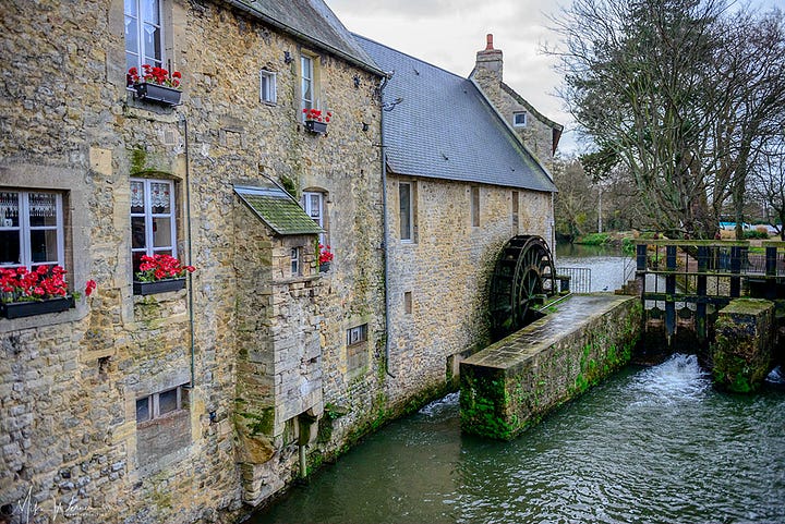 The streets of Bayeux