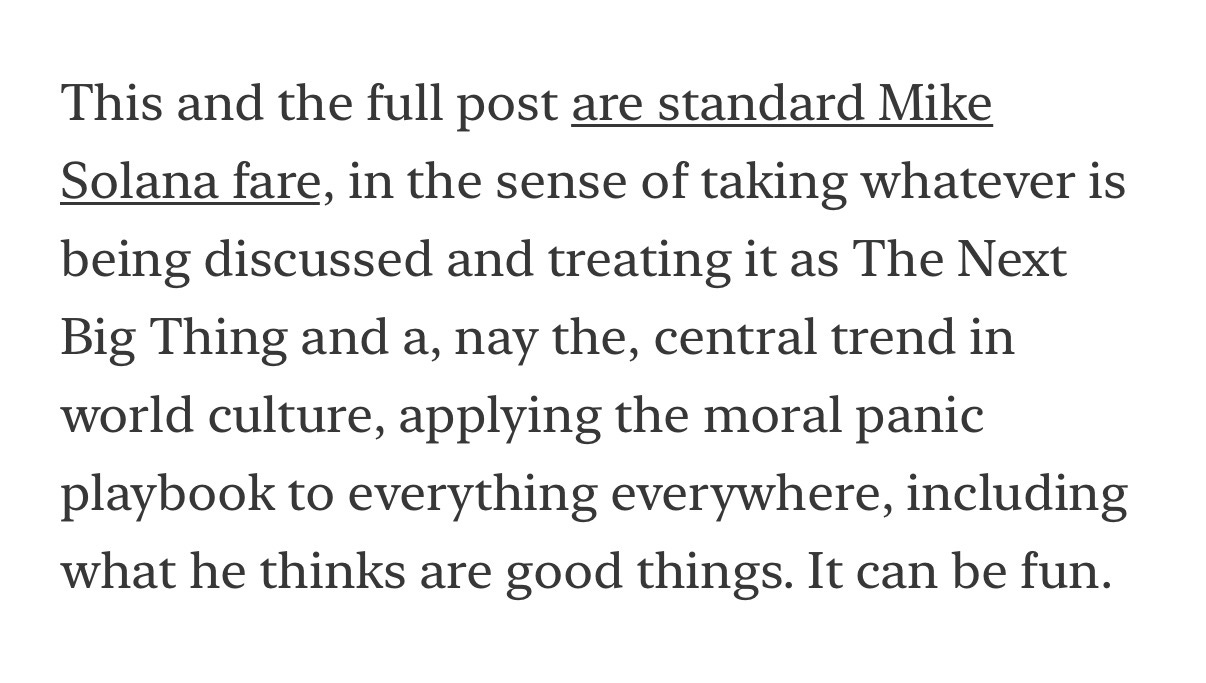 Mike Solana (@solana): 