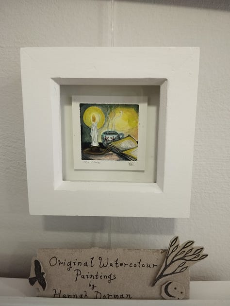 Mini painting, tiny art
