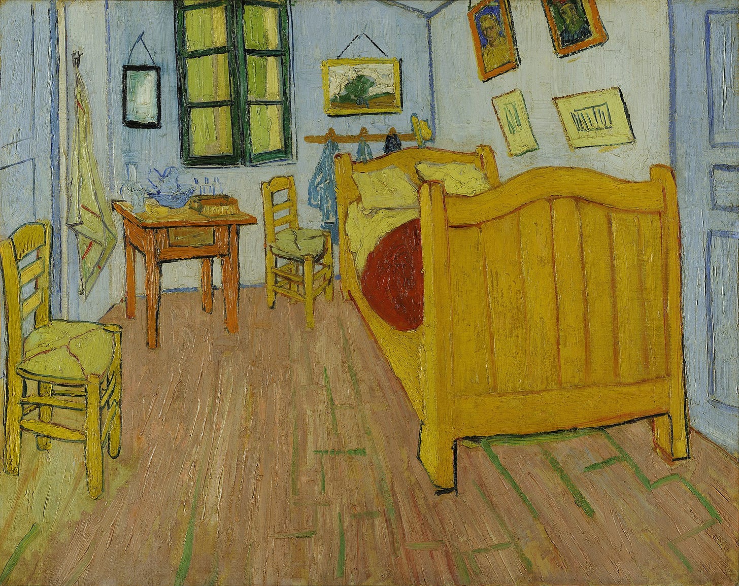 Van Gogh bedroom in Arles interior Van Gogh bedroom in Arles interior
