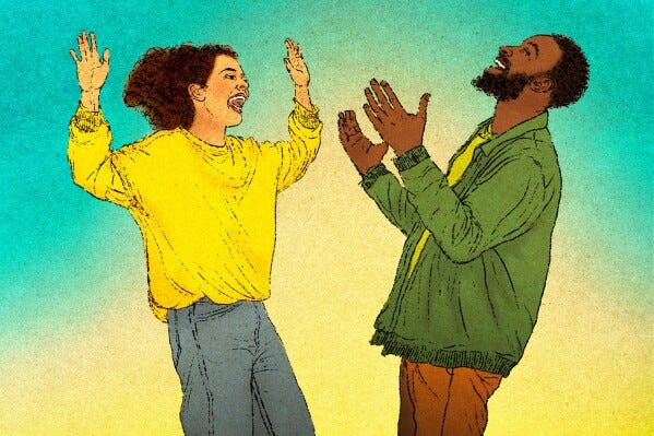Laughter is great medicine even if it's forced | AP News