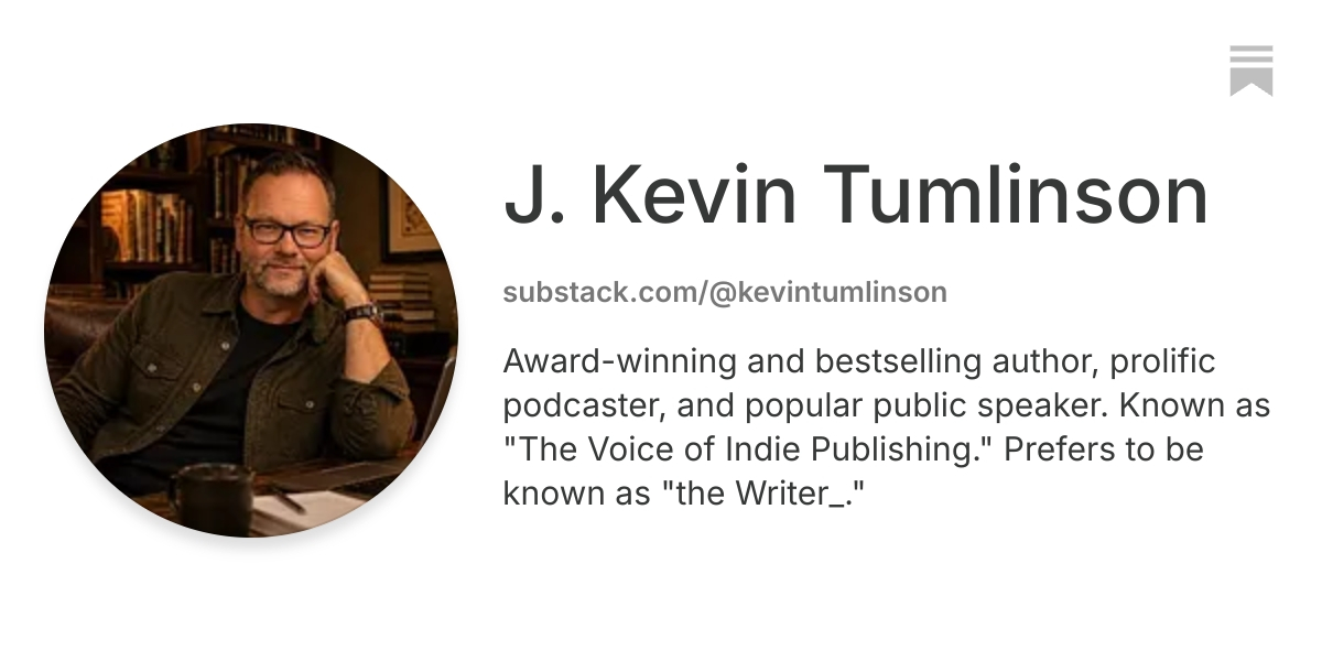 J. Kevin Tumlinson | Substack