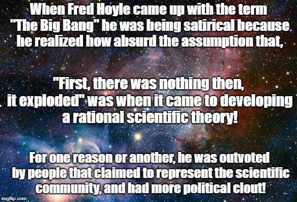 The Big Bang is a Political Theory - Imgflip