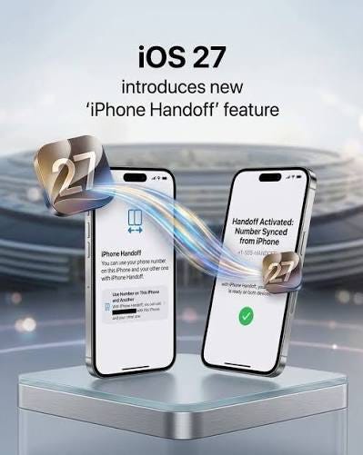 This iPhone duo animation makes two phones look like one. A clever iPhone animation creates a smooth visual effect where two phones appear to work together as a single display. The seamless This iPhone duo animation makes two phones look like one. A clever iPhone animation creates a smooth visual effect where two phones appear to work together as a single display. The seamless