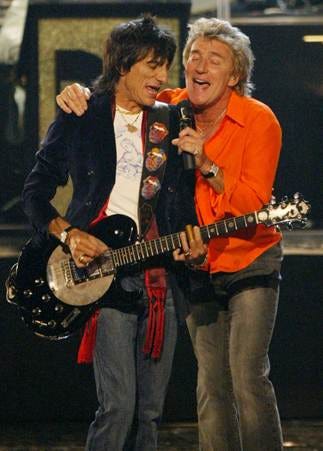 Rod Stewart and Ronnie Wood look forward to Faces reunion at Rock and Roll  Hall of Fame inductions - cleveland.com