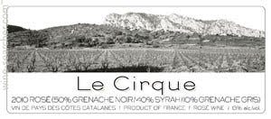 Le Cirque 2014 Côtes Catalanes Rosé Le Cirque 2014 Côtes Catalanes Rosé