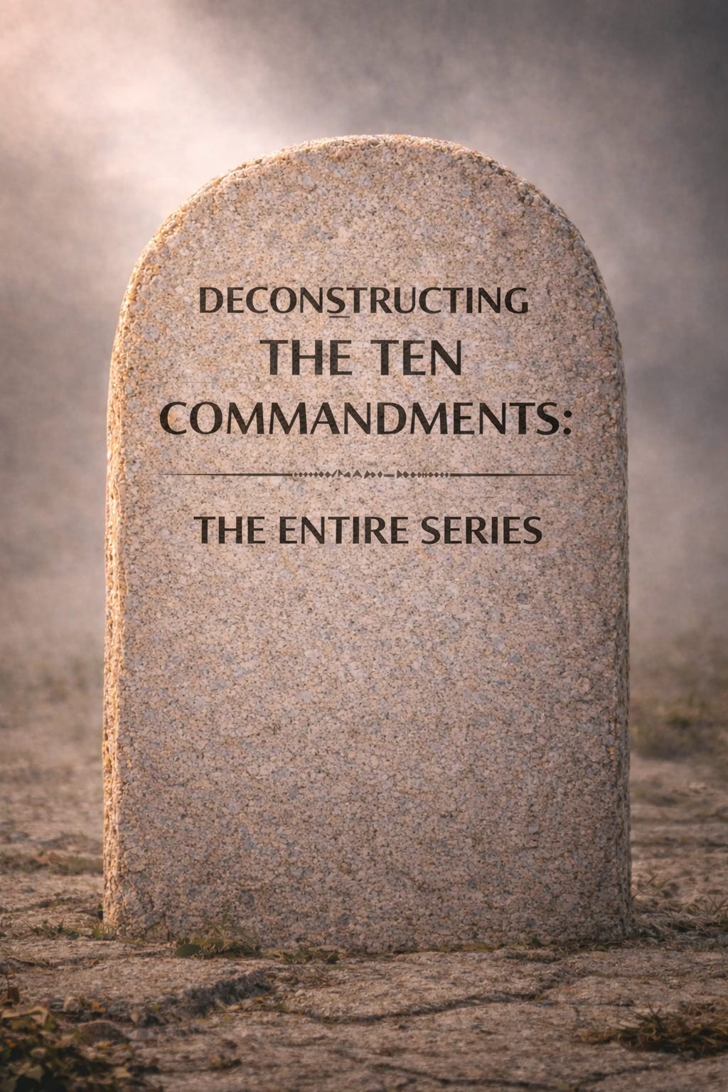 Deconstructing the Ten Commandments: The Entire Series as One Post
