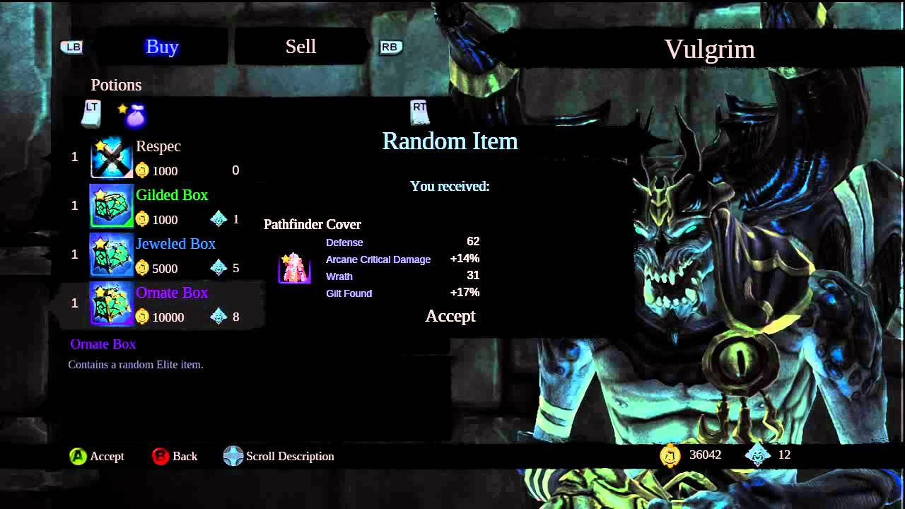 Darksiders 2 - Vulgrim is open for business