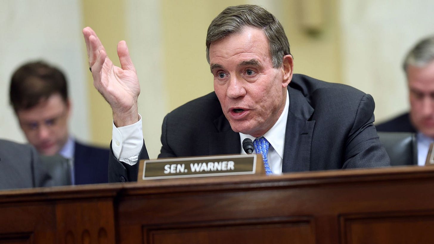 Sen. Mark Warner looks to align Democratic senators amid questions over  Biden's future | CNN Politics