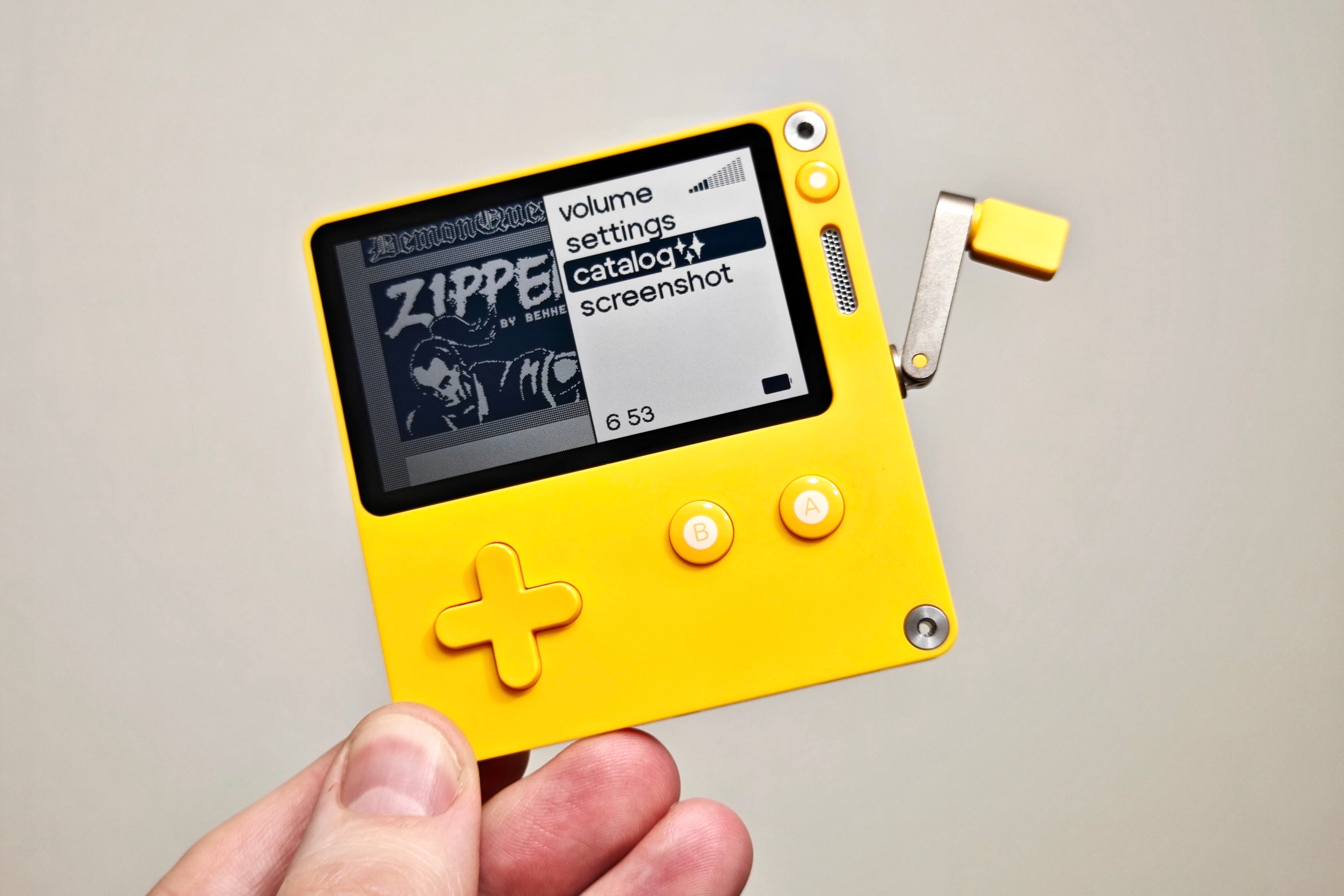 Panic Playdate カバー付き PLAYDATE with AQUA Cover - 24 Games - Handheld Console by