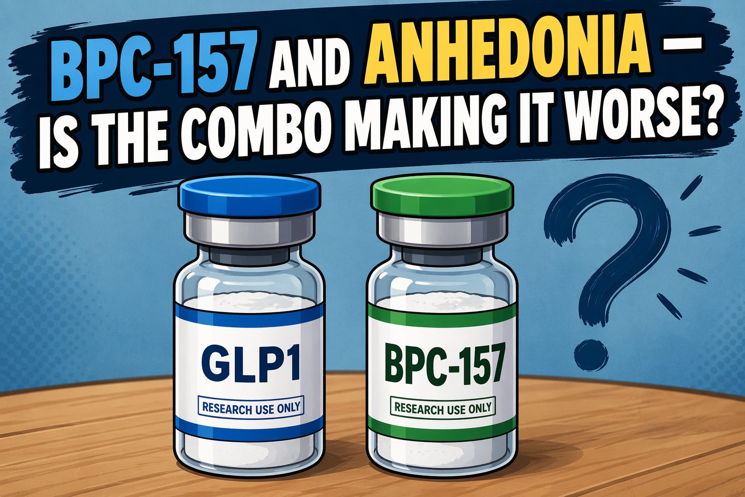 BPC-157 and Anhedonia — Is the Combo Making It Worse?