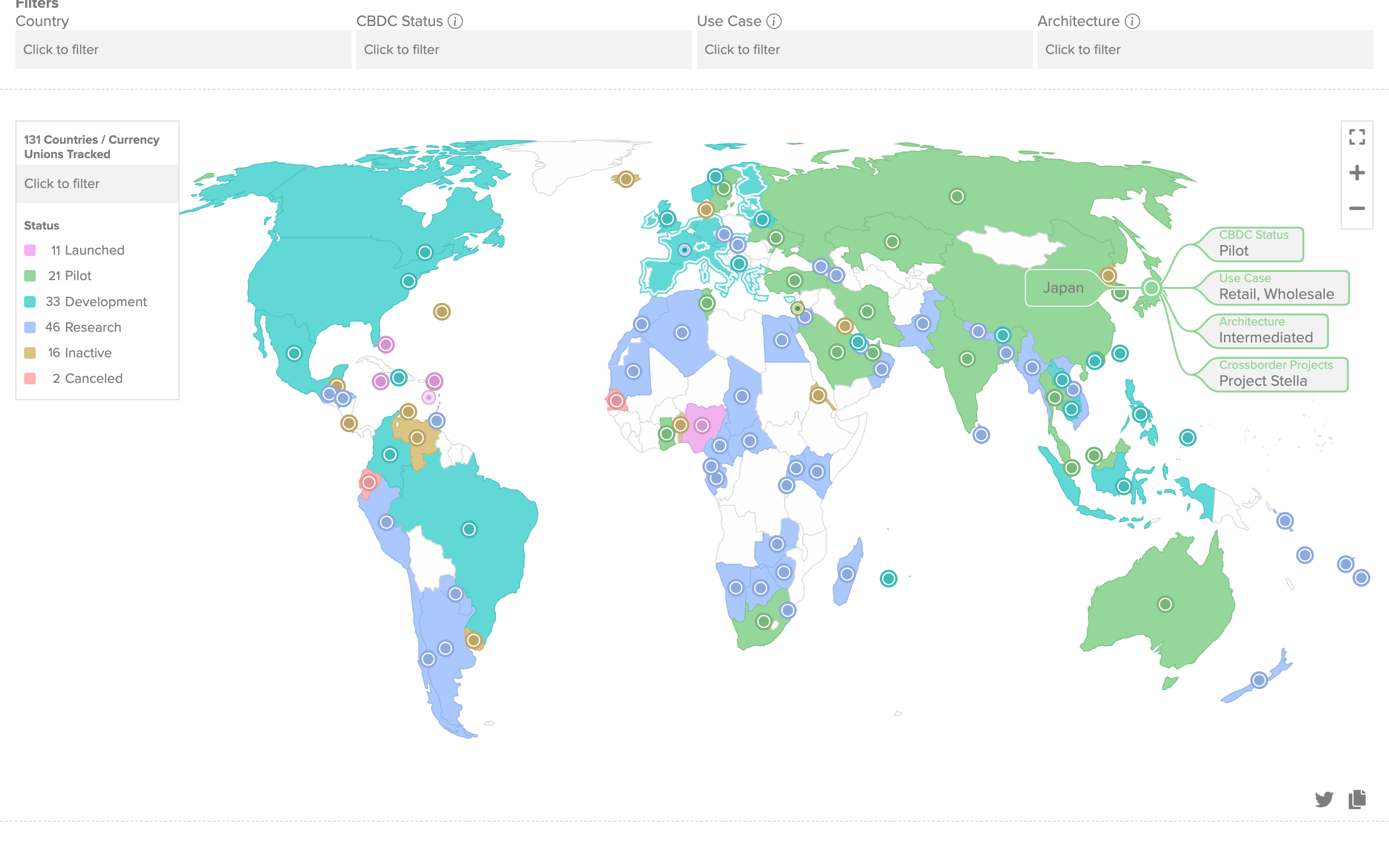 世界のCBDC動向】CBDCの定義・課題・可能性と2023年10月時点の世界各国の進捗を徹底解説