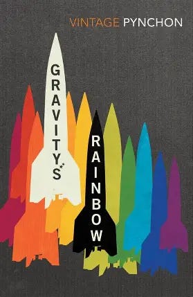 Image result for Gravity's Rainbow Book