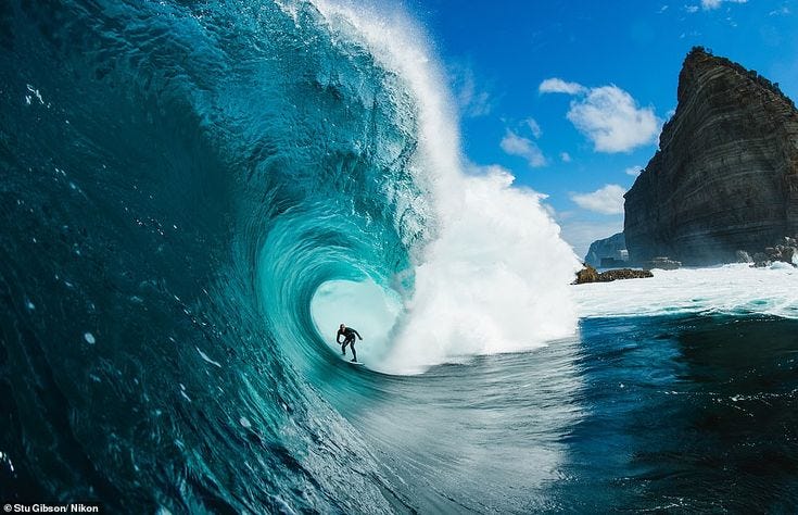 Monster waves, gnarly barrels and epic airtime: the moments of 2018
