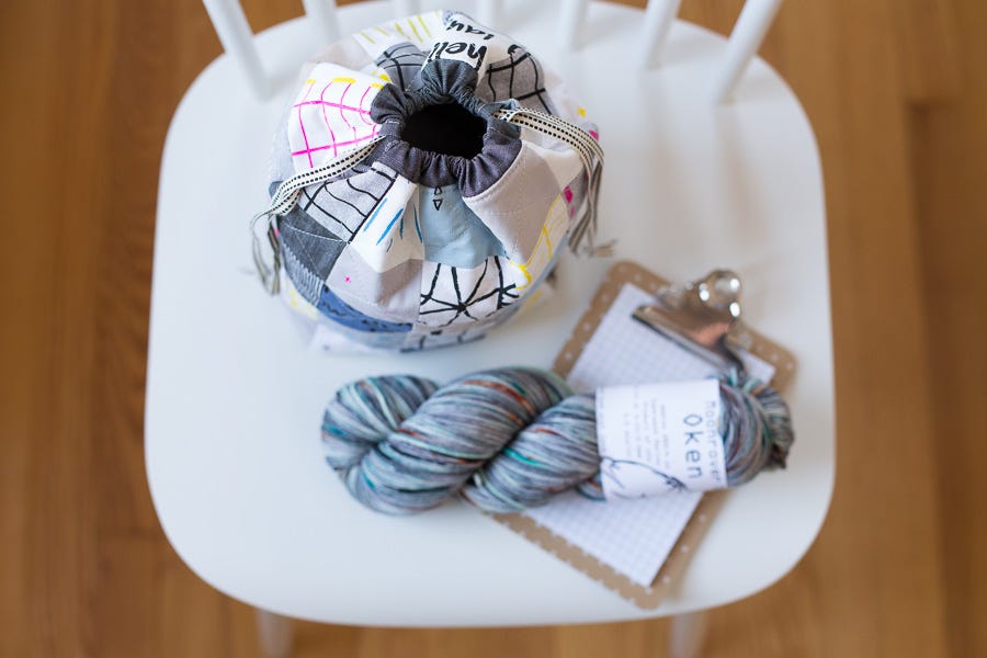 Patchwork Drawstring Bag - Noodlehead Patchwork Drawstring Bag - Noodlehead