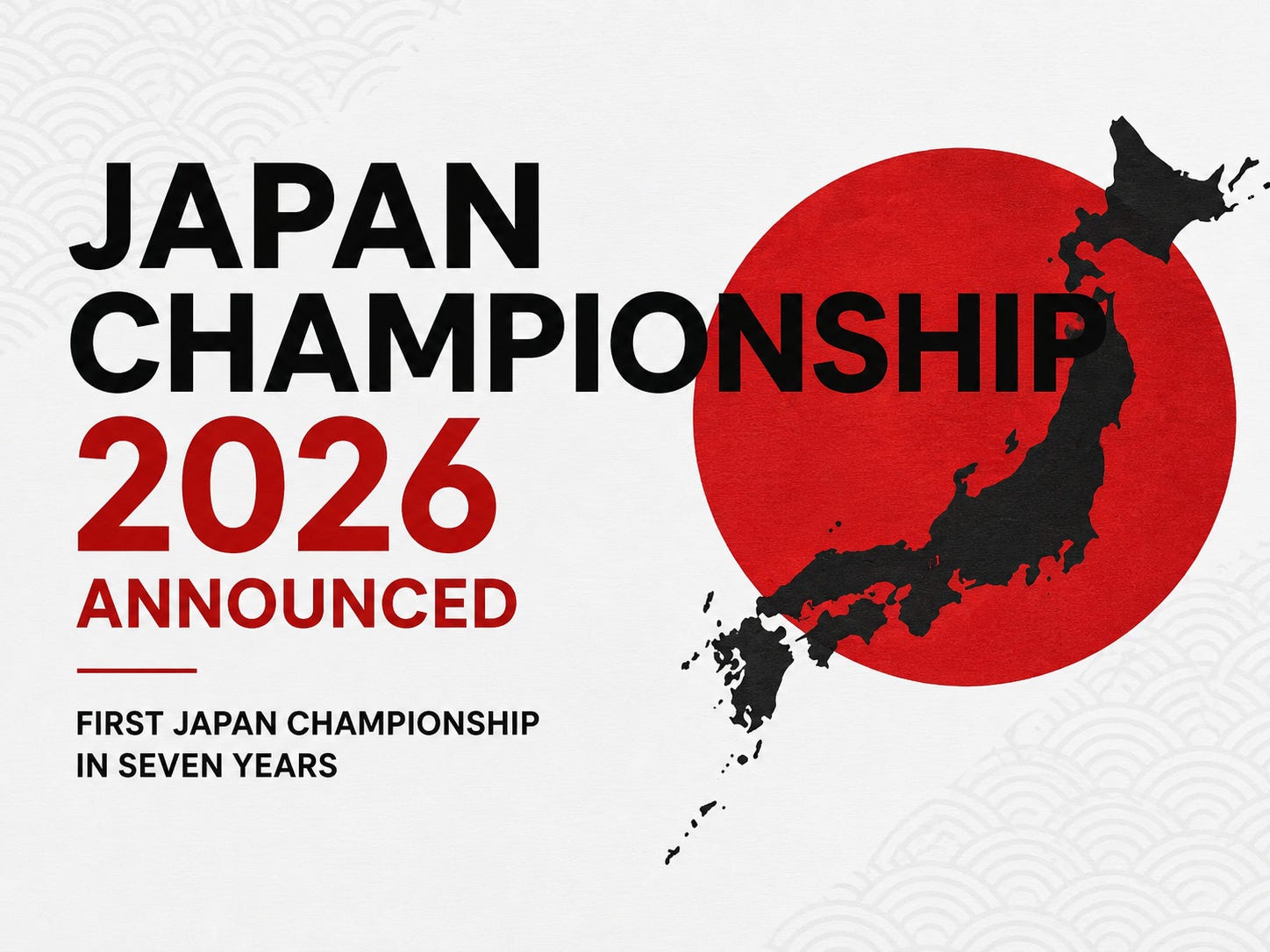 CHAMPIONSHIP 2025-2026 JAPAN FINALS　ベジット Japan Championship Returns for First Time in Seven Years