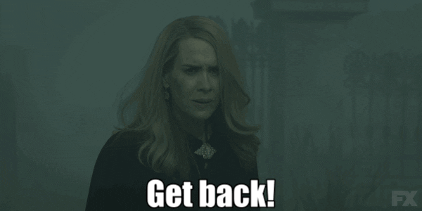 Keep Back American Horror Story GIF by AHS