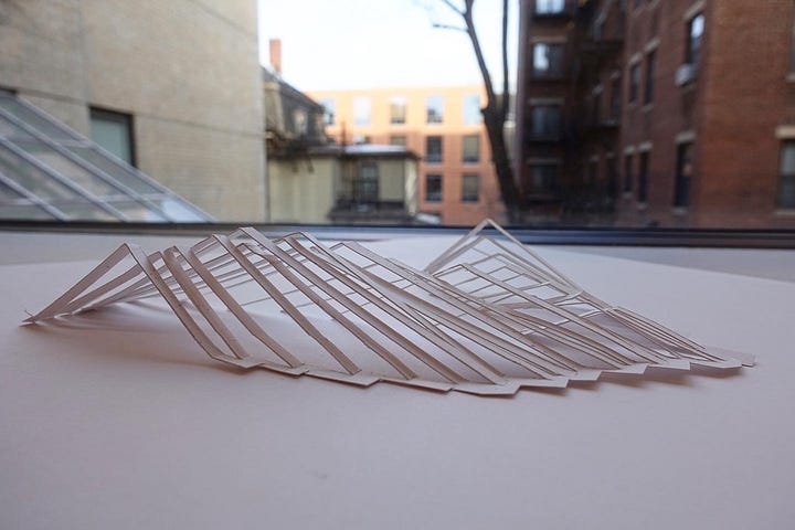 Two pictures of my cut model.