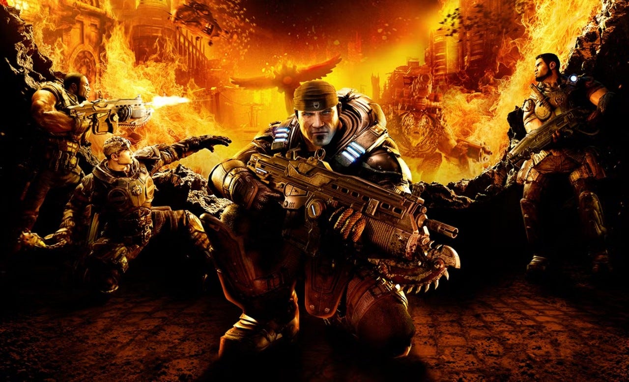 Microsoft surpreende e anuncia Gears of War: Reloaded remasterizado para  Xbox e PS5 | O TEMPO