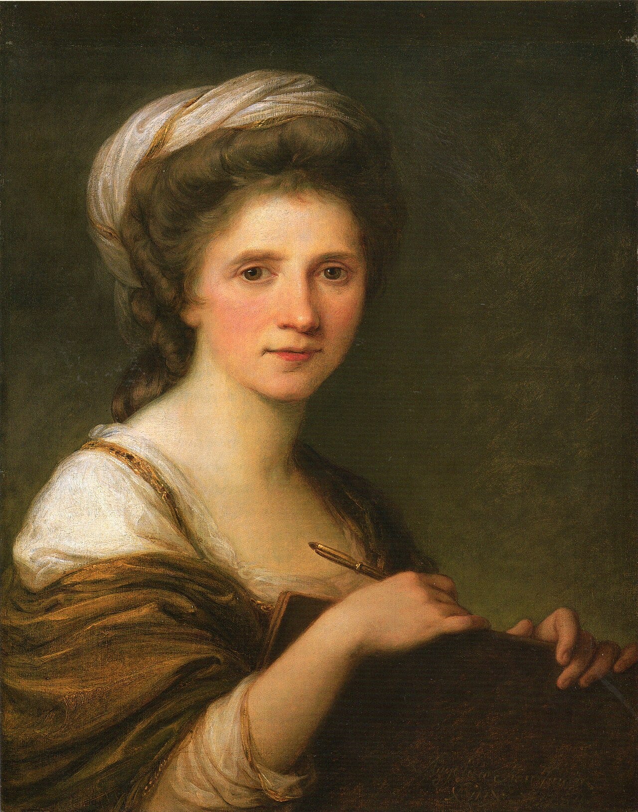 Angelica Kauffman, Self Portrait, 1784 Angelica Kauffman, Self Portrait, 1784