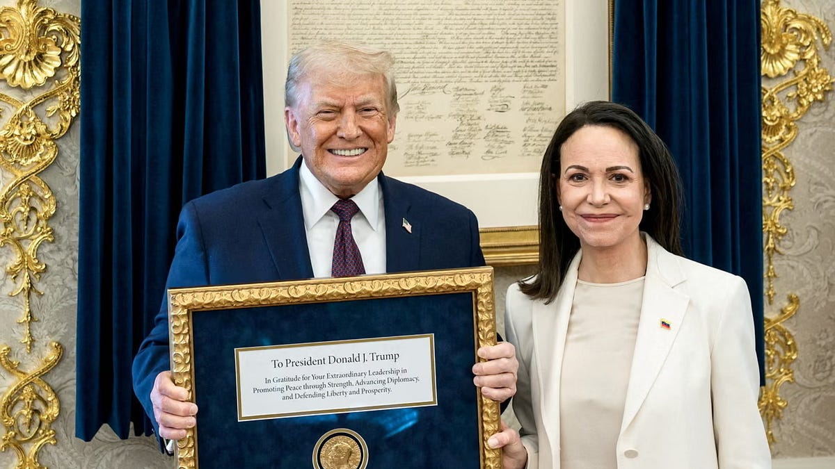 Trump Gets Regifted Nobel Peace Prize, Is This What Being Obama Feels Like?