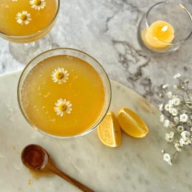 Chamomile Bees Knees Mocktail for Personal Transformation