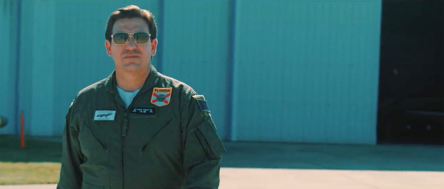 DeSantis channels 'Top Gun' in campaign ad blasting media ahead of primary