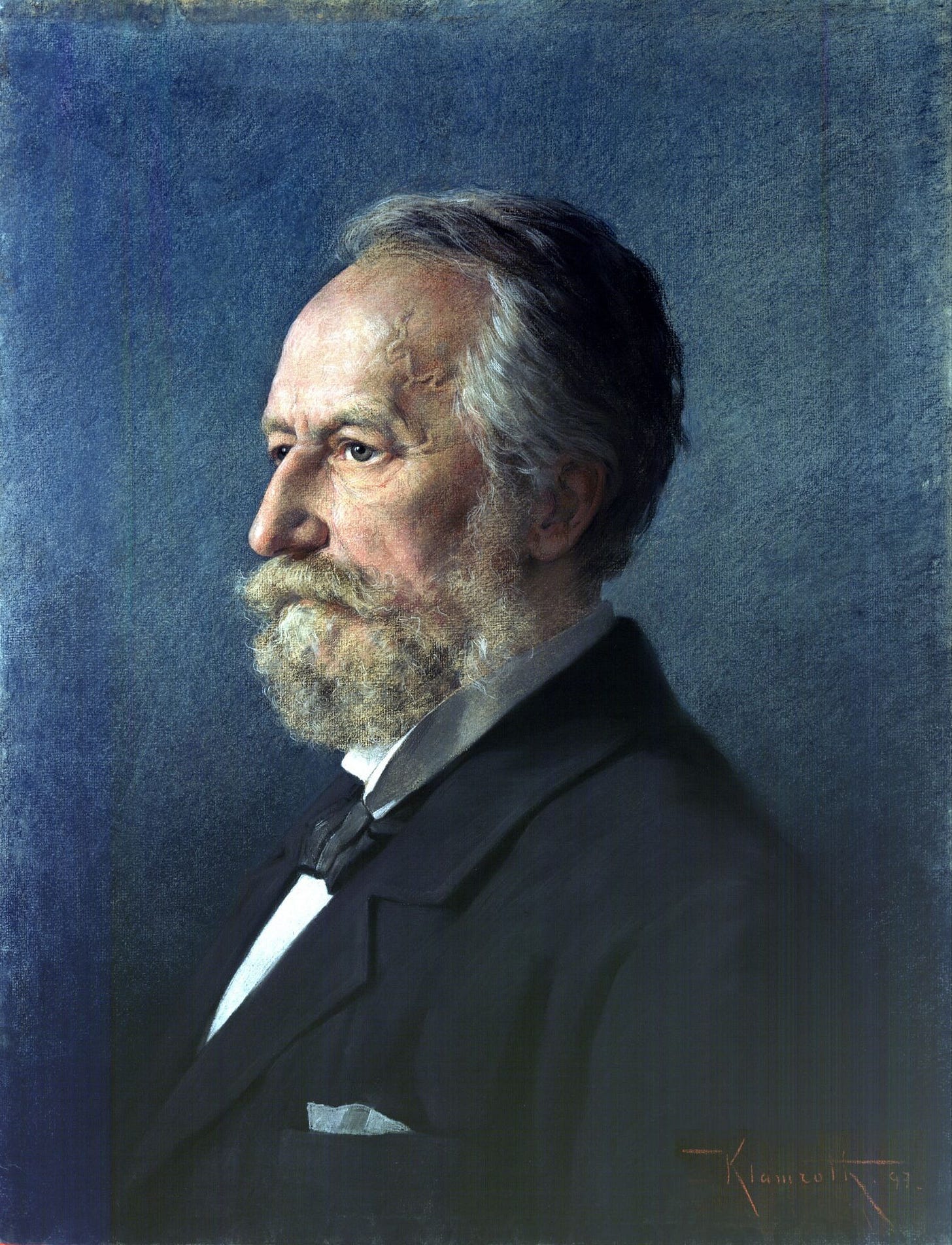 An Image of Adolf Fick who is responsible for foundational laws of diffusion