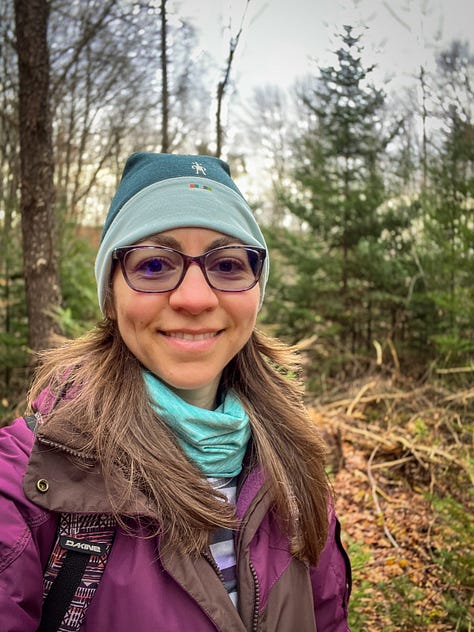 Selfies during moments of hiking when I find myself separated from the pack.